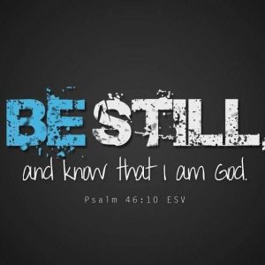 drop it: Be Still